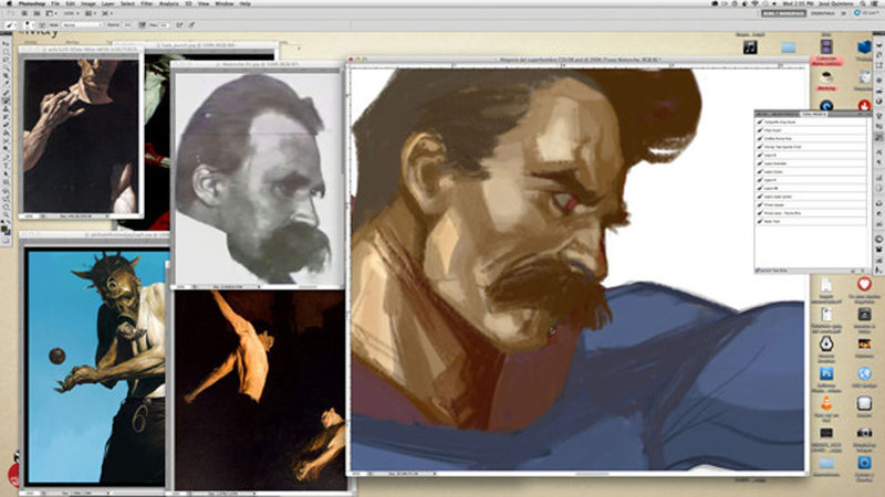 Illustration for article titled ¿Quién ganaría en un combate entre Nietzsche y Superman?